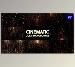 Download Cinematic Gold Backgrounds for Premiere Pro (Videohive 51776166)