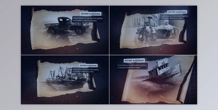 Download History Slideshow (Videohive 52251252) - AE Project