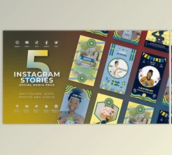 Download Swedish Independence Day Sweden Flag Instagram Stories (Videohive 52342878) - AE Project