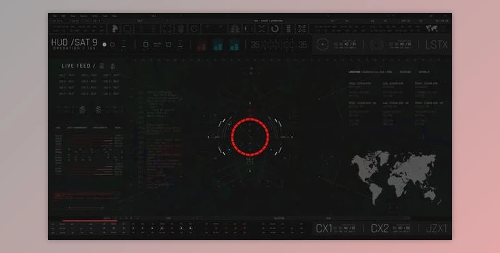 Download HUD Covert Operations Satellite 9 (Videohive 52323200) - AE Project