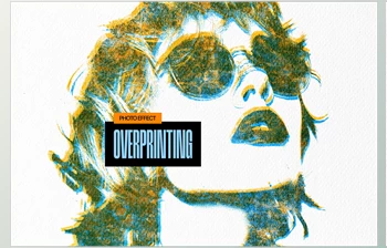 Download Grunge Overprint Photo <span class='badge badge-warning'>Effect</span> - 196294146