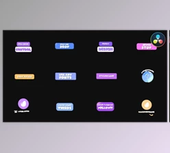 Download Juicy Titles And Lower Thirds for DaVinci Resolve (Videohive 52059047)