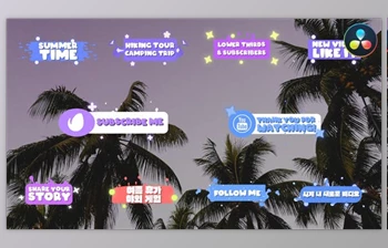 Download Lower Thirds And Subscribers for <span class='badge badge-warning'>DaVinci</span> <span class='badge badge-warning'>Resolve</span> (<span class='badge badge-warning'>Videohive</span> 52038013)