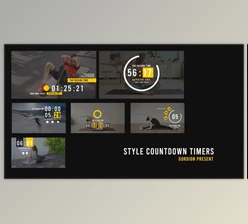 Download Style Countdown Timers V2 (Videohive 52364374) - AE Project