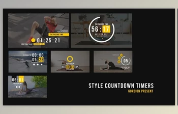 Download Style Countdown Timers <span class='badge badge-warning'>V2</span> (Videohive 52364374) - AE Project