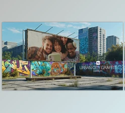 Download Urban City Graffiti Walls Mockups (Videohive 52377467) - AE Project