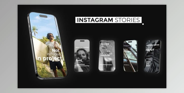 Download Instagram Stories (Videohive 52406223) - AE Project