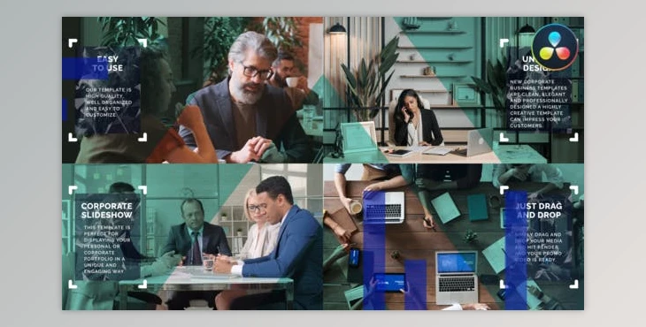 Download Corporate & Business Slideshow for DaVinci Resolve (Videohive 47742784)