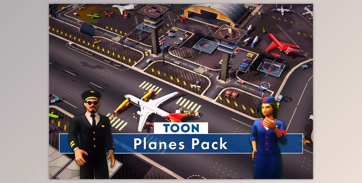Download Unity Assets - Toon Planes Pack v1.3.0
