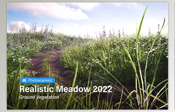 Download Unity Assets - <span class='badge badge-warning'>Realistic</span> Meadow 2022 - Ground Vegetation v2022.0.1