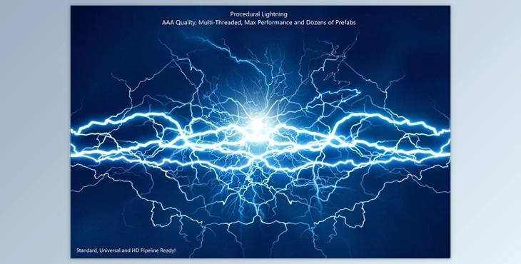 Download Unity Assets - Procedural Lightning - High Performance and Shocking Lightning v2.7.4