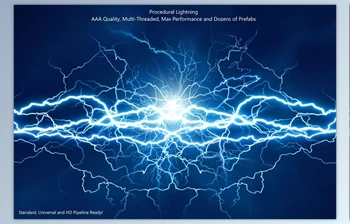 Download Unity Assets - Procedural Lightning - High <span class='badge badge-warning'>Performance</span> and Shocking Lightning v2.7.4