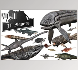 Download Unity Assets - Jurassic Pack Vol. III Dinosaurs v2022