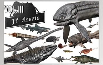 Download Unity Assets - Jurassic Pack <span class='badge badge-warning'>Vol</span>. <span class='badge badge-warning'>III</span> Dinosaurs v2022