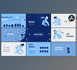Download Drink More Water Explainer | DaVinci Resolve (Videohive 47765831)