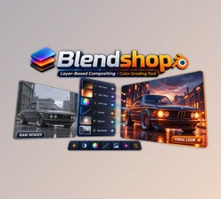 Blender - Download Blendshop - Layer-Based Compositing Tool v1.1.1