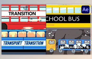 Download Transport Transition <span class='badge badge-warning'>Titles</span> for After Effects (<span class='badge badge-warning'>Videohive</span> 52394685) - AE Project