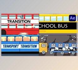 Download Transport Transition Titles for After Effects (Videohive 52394685) - AE Project