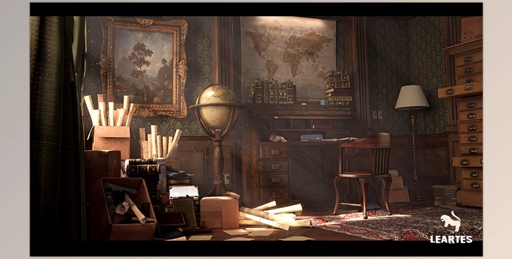 Download Unreal Engine Asset - Victorian Interior Environment + ULAT v5.3