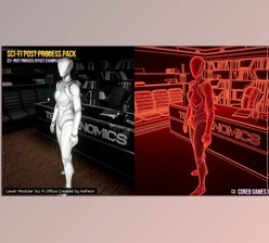 Download Unreal Engine - Sci-Fi Post Process Effect Pack (Engine Version v5.0-5.3)