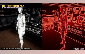 Download Unreal Engine - <span class='badge badge-warning'>Sci</span>-<span class='badge badge-warning'>Fi</span> Post Process Effect Pack (Engine Version v5.0-5.3)