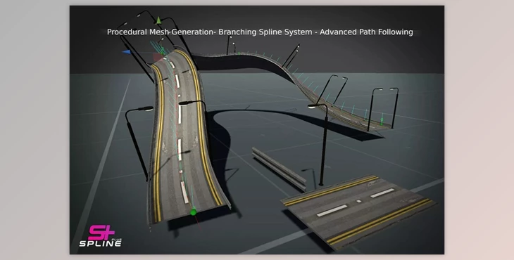 Download Unity Asset - Spline Mesh Deform v4.03
