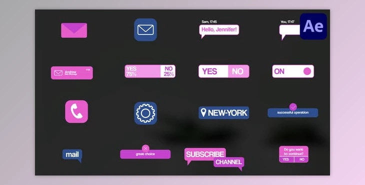 Download App Banners And Icons for After Effects (Videohive 52371679) - AE Project