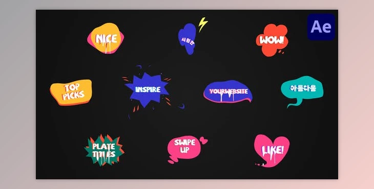 Download Titles Plate | After Effects (Videohive 52395730) - AE Project