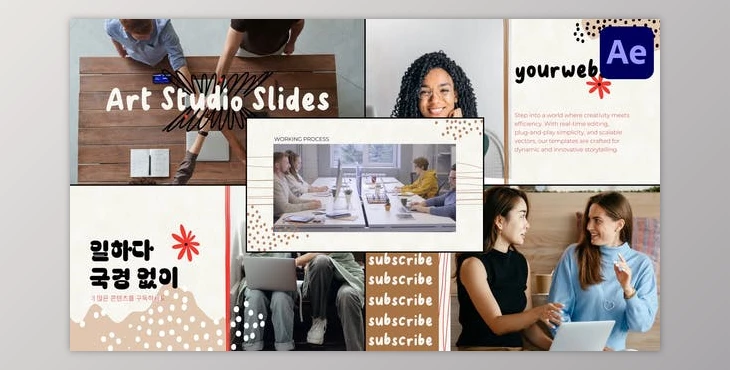 Download Portfolio Slides for After Effects (Videohive 52354270) - AE Project