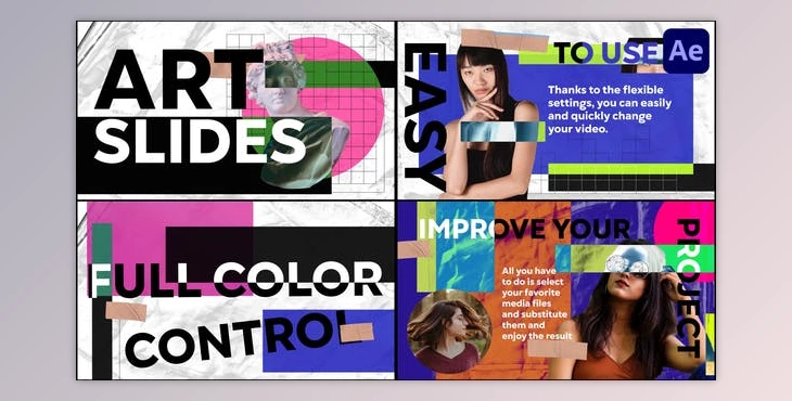 Download Postmodern Creative Slides for After Effects (Videohive 52322132) - AE Project