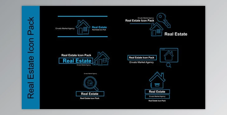 Download Real Estate Icon Pack (Videohive 52144406)