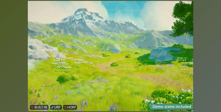Download Unity Asset - Stylized Grass Shader v1.4.2
