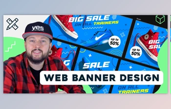 Download Web Banner Design with Adobe <span class='badge badge-warning'>Photoshop</span> and <span class='badge badge-warning'>Illustrator</span>