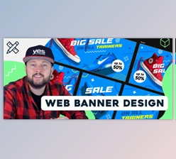 Download Web Banner Design with Adobe Photoshop and Illustrator