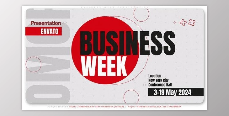 Download Business Week Presentation (Videohive 52360047) - AE Project