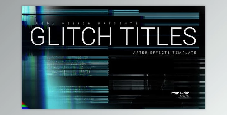 Download Glitch Titles (Videohive 17074293) - AE Project