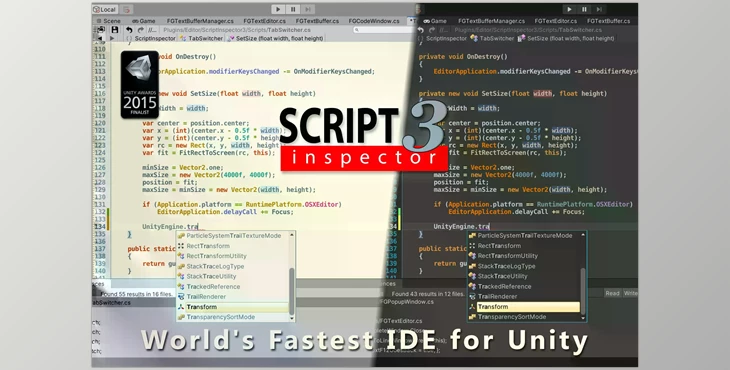 Download Unity Asset - Script Inspector 3 v3.1.6f