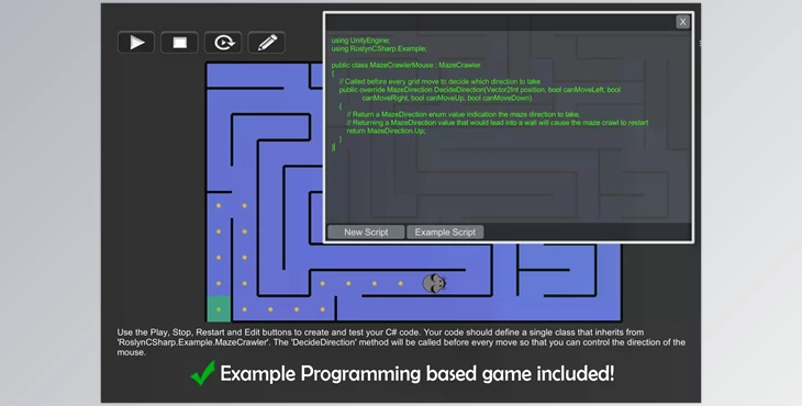 Download Unity Asset - Roslyn C# - Runtime Compiler v1.8.1