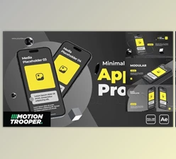 Download Minimal App Promo (Videohive 52274243) - AE Project