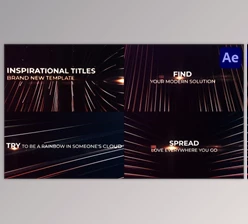 Download Inspirational Titles for After Effects (Videohive 52445792) - AE Project