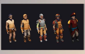 Download <span class='badge badge-warning'>Unreal</span> <span class='badge badge-warning'>Engine</span> - Low Poly Armor Sets <span class='badge badge-warning'>5</span> - RPG Characters