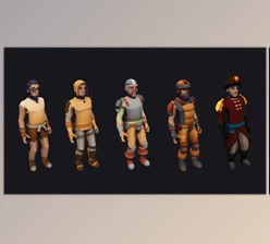 Download Unreal Engine - Low Poly Armor Sets 5 - RPG Characters