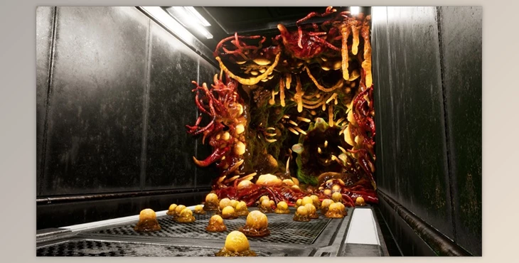 Download Unreal Engine - Alien Biomass Infection Planet and Scifi Corridor (Engine Version 4.20- 4.27, 5.0- 5.1)