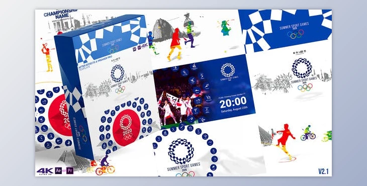 Download Olympics Animated Icons (Videohive 16862165) - AE Project