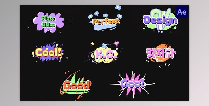 Download Dynamic Plate Titles for After Effects (Videohive 52466865) - AE Project