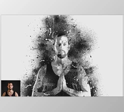 Download Stencil Painting Effect PS Action Creative Market – 16081643