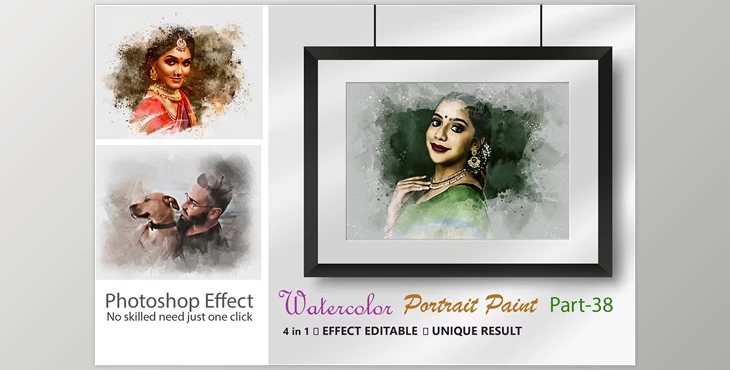 Download Modern photoshop photo effect Creative Market – 12166892