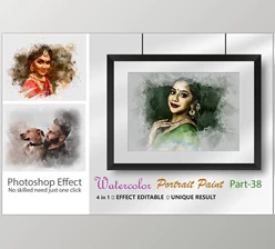 Download Modern photoshop photo effect Creative Market – 12166892