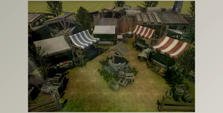 Download Unity Asset - Medieval Mega Marketplace v1.0
