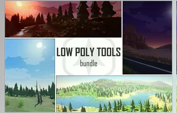 Download Unity Asset - <span class='badge badge-warning'>Low</span> Poly Tools Bundle v1.2